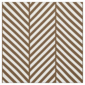 Chocolade bruin visgraat grote schaal stof (Swatch)