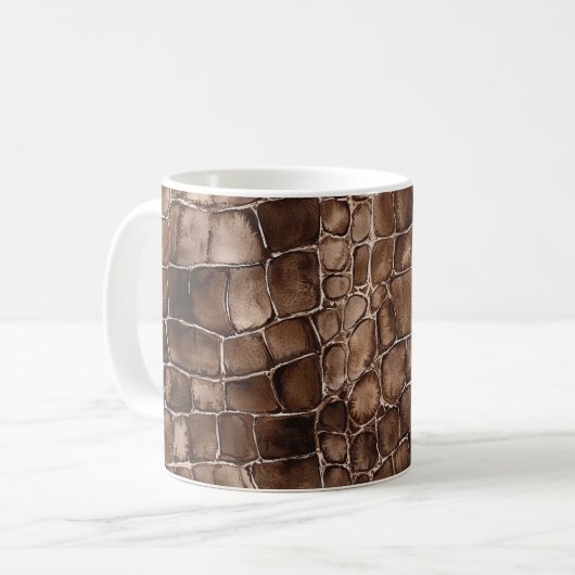 Chocolade Bruine Candy Koffiemok (Voorkant links)