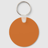 Chocolade bruine D2691E Kleur - Optie om naam toe Sleutelhanger (Voorkant)