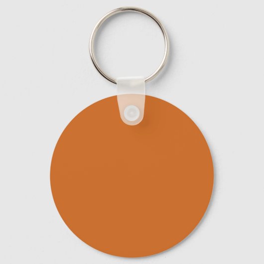 Chocolade bruine D2691E Kleur - Optie om naam toe  Sleutelhanger (Voorkant)