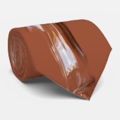 Chocolade Bruine Druppelende Smeltende Snoep Halsb Stropdas (Opgerold)