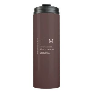 Chocolade Bruine Formele Moderne koffie Thermosbeker
