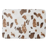 Chocolade Bruine Koe print Badmat (Voorkant)
