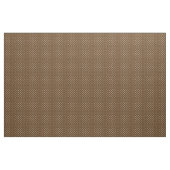 Chocolade bruine polka dot harten stof (Yard (91,4 cm))