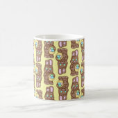 Chocolade Bunnies - Gele koffie-Mok Koffiemok (Center)