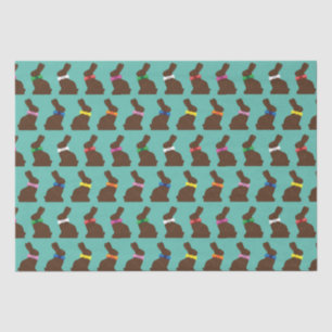 Chocolade Bunnies Large Gift Bag Tissuepapier