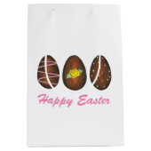 Chocolade Buttercrates Happy Easter Snoep Medium Cadeauzakje (Voorkant)