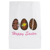 Chocolade Buttercrates Happy Easter Snoep Medium Cadeauzakje (Achterkant)
