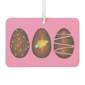 Chocolade Buttercrème Paaseieren Snoep Luchtverfrisser (Achterkant)
