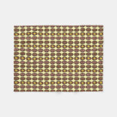 Chocolade Buttercrème Paaseieren Snoep Sweets Fleece Deken (Voorkant (Horizontaal))