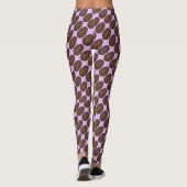 Chocolade Buttercrème Paasmandeieren Snoep Leggings (Achterkant)