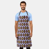 Chocolade Buttercrème Paasmandeieren Snoep Schort (Gedragen)
