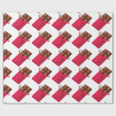 Chocolade Cadeaupapier (Vlak)