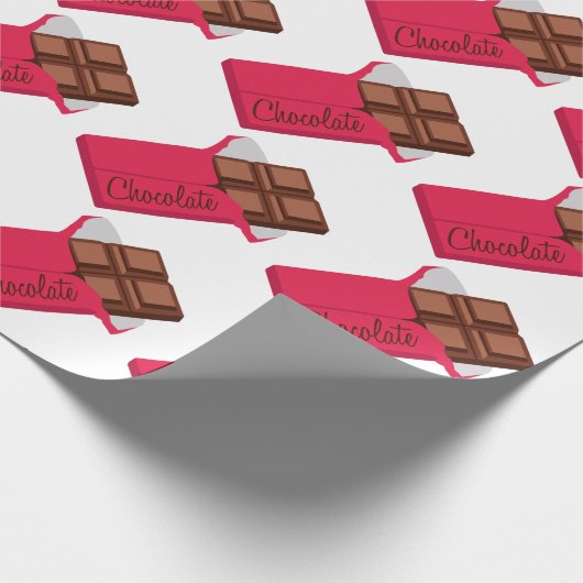 Chocolade Cadeaupapier (Hoek)