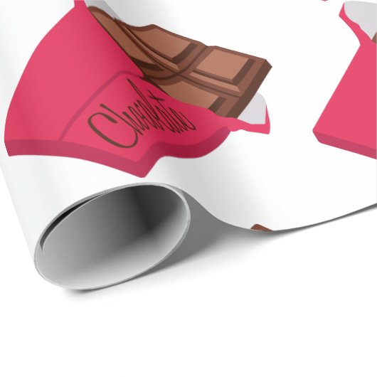 Chocolade Cadeaupapier (Rol Hoek)
