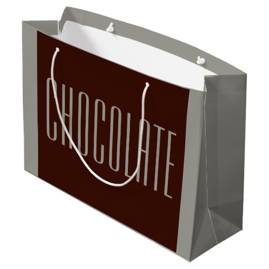 Chocolade cadeautas (Achterkant Gekanteld)