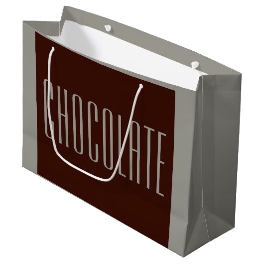 Chocolade cadeautas (Voorkant Gekanteld)