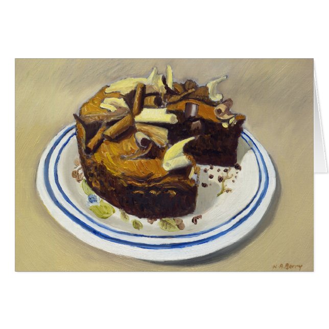 Chocolade Cake (Voorkant Horizontaal)