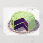 Chocolade Cake 1951 Briefkaart (Voorkant / Achterkant)