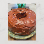 Chocolade Cake! Briefkaart (Voorkant)