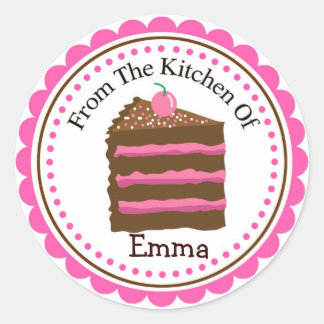 Chocolade Cake Keuken Stickers