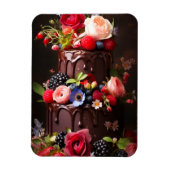 Chocolade Cake Magneet (Verticaal)