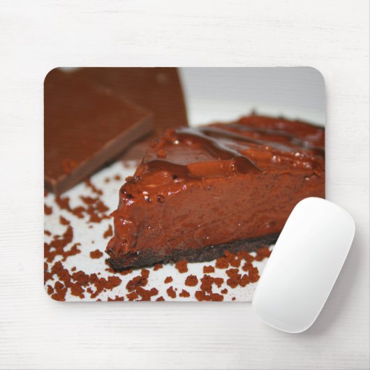 Chocolade Cake Mousepad Muismat (Met muis)