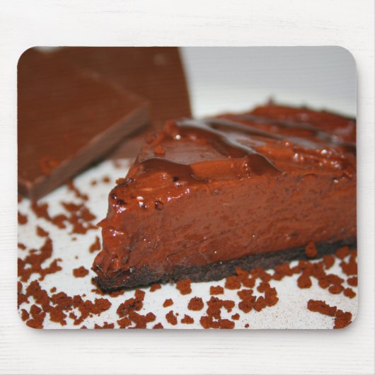 Chocolade Cake Mousepad Muismat (Voorkant)