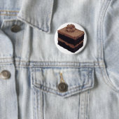 Chocolade Cake Ronde Button 5,7 Cm (In situ)