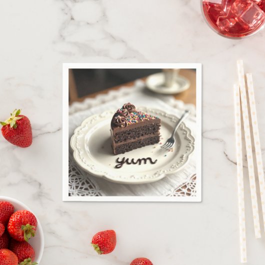 Chocolade Cake Servet (Insitu)