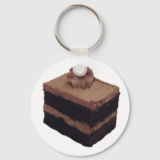 Chocolade Cake Sleutelhanger (Voorkant)