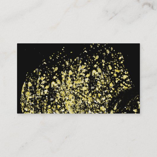 Chocolade Cakepops Glitter Baking Cake Decorator Visitekaartje (Achterkant)