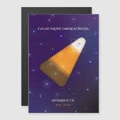 Chocolade Candy Corn (Voorkant / Achterkant)