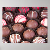 Chocolade Candy Truffle Poster (Voorkant)