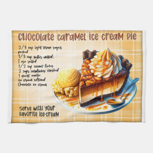 Chocolade Caramel Ice Cream Pie Recept Theedoek