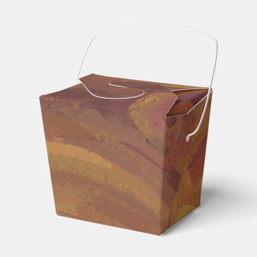 Chocolade Carmel Swirl Bedankdoosjes (Voorkant Zijde)