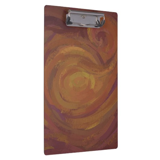 Chocolade Carmel Swirl Klembord (Rechts)