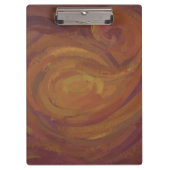 Chocolade Carmel Swirl Klembord (Voorkant)