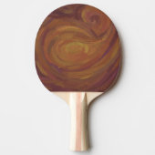 Chocolade Carmel Swirl Tafeltennisbatje (Voorkant)