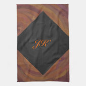 Chocolade Carmel Swirl Theedoek (Verticaal)