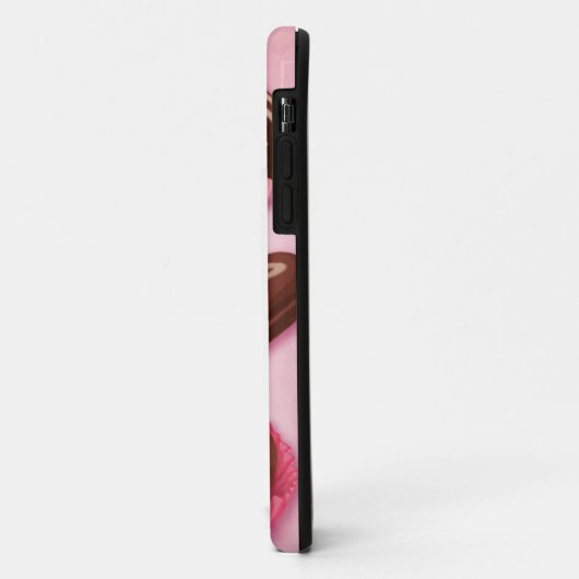 Chocolade Case-Mate iPhone Case (Achterkant/links)