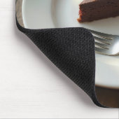 Chocolade cheesecake op een Bord Muismat (Hoek)