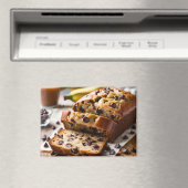 Chocolade Chip Banana Brood Magneet (Insitu (Vaatwasser))