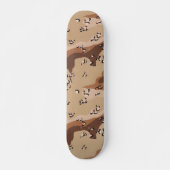 Chocolade Chip Camo Skateboard Pro (Voorkant)