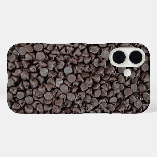 Chocolade Chip-Collectie Case-Mate iPhone Case (Achterkant (horizontaal))