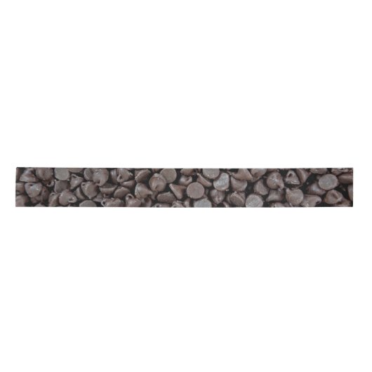Chocolade Chip-Collectie Satijnen Lint (Voorkant)