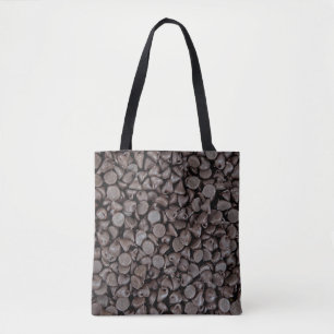 chocolade chip collectie tote bag