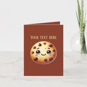chocolade chip cookie aanpasbare bakkerij leveranc kaart