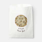 Chocolade Chip Cookie Bruiloft Treats Dromen Deeg Bedankzakje (Voorkant)