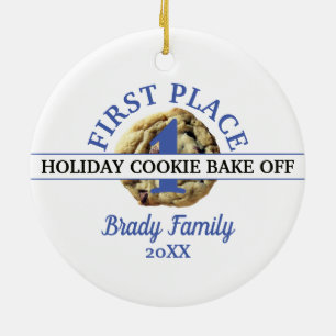 Chocolade Chip Cookie Contest First Place Winner Keramisch Ornament